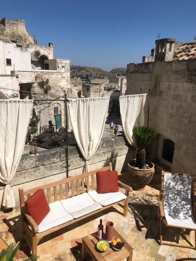 マテーラCasa Grotta Le Terrazzeアパートメント エクステリア 写真