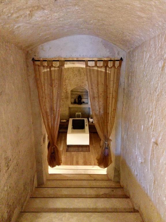 マテーラCasa Grotta Le Terrazzeアパートメント 部屋 写真